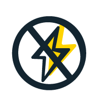icone d'une panne d'électricité