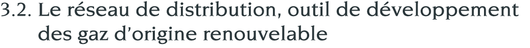 3 2    Le réseau de distribution, outil de développement des gaz d origine renouvelable